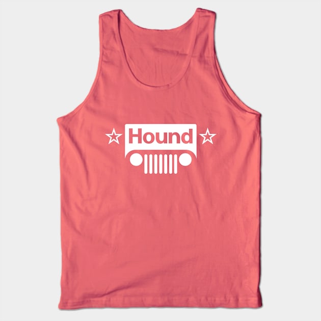 Hound (dark background) Tank Top by lonepigeon